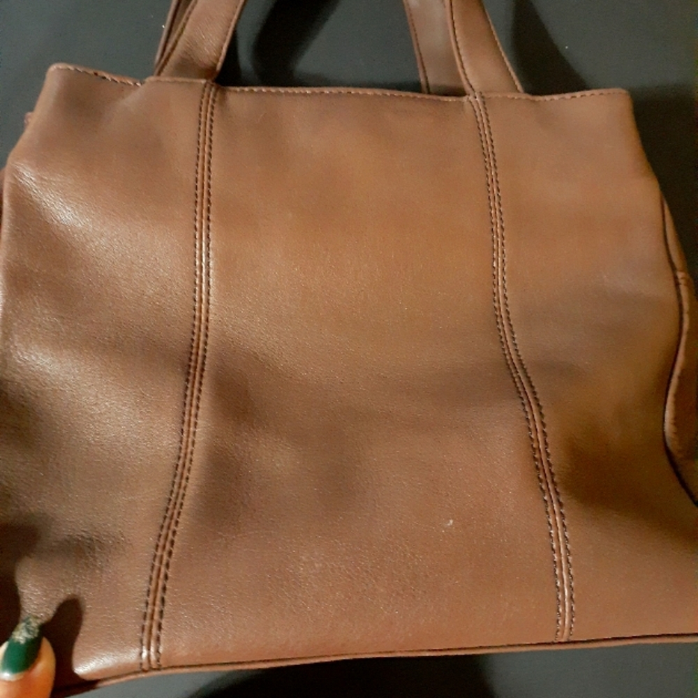 Nine West dark brown 2 straps